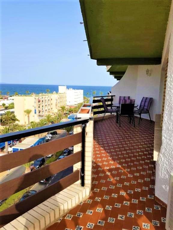 Apartamento Roquetas De Mar Urbanizacion, 2 Dormitorios, Gran Terraza Con Vista Al Mar, Wi-Fi, Parking Y Piscina Ngoại thất bức ảnh