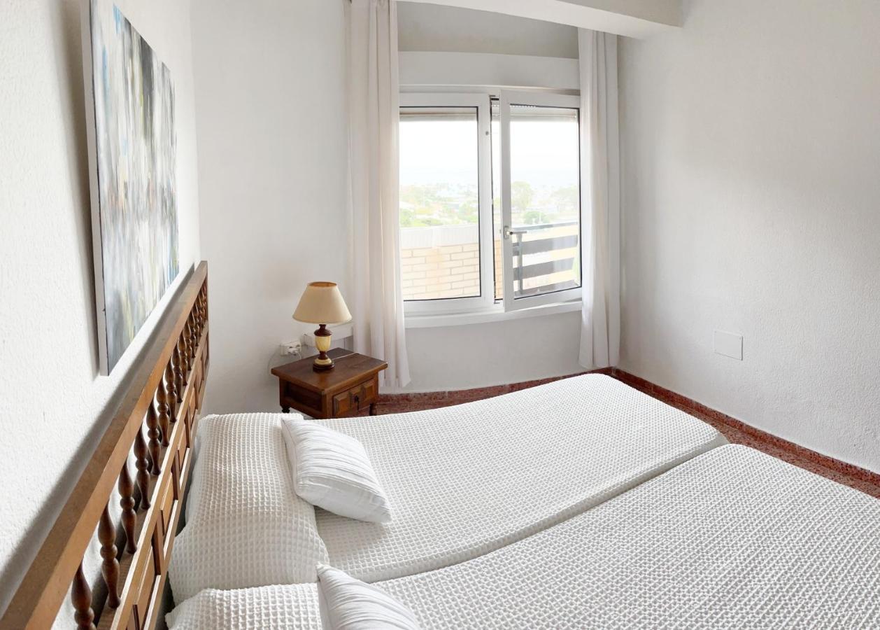 Apartamento Roquetas De Mar Urbanizacion, 2 Dormitorios, Gran Terraza Con Vista Al Mar, Wi-Fi, Parking Y Piscina Ngoại thất bức ảnh